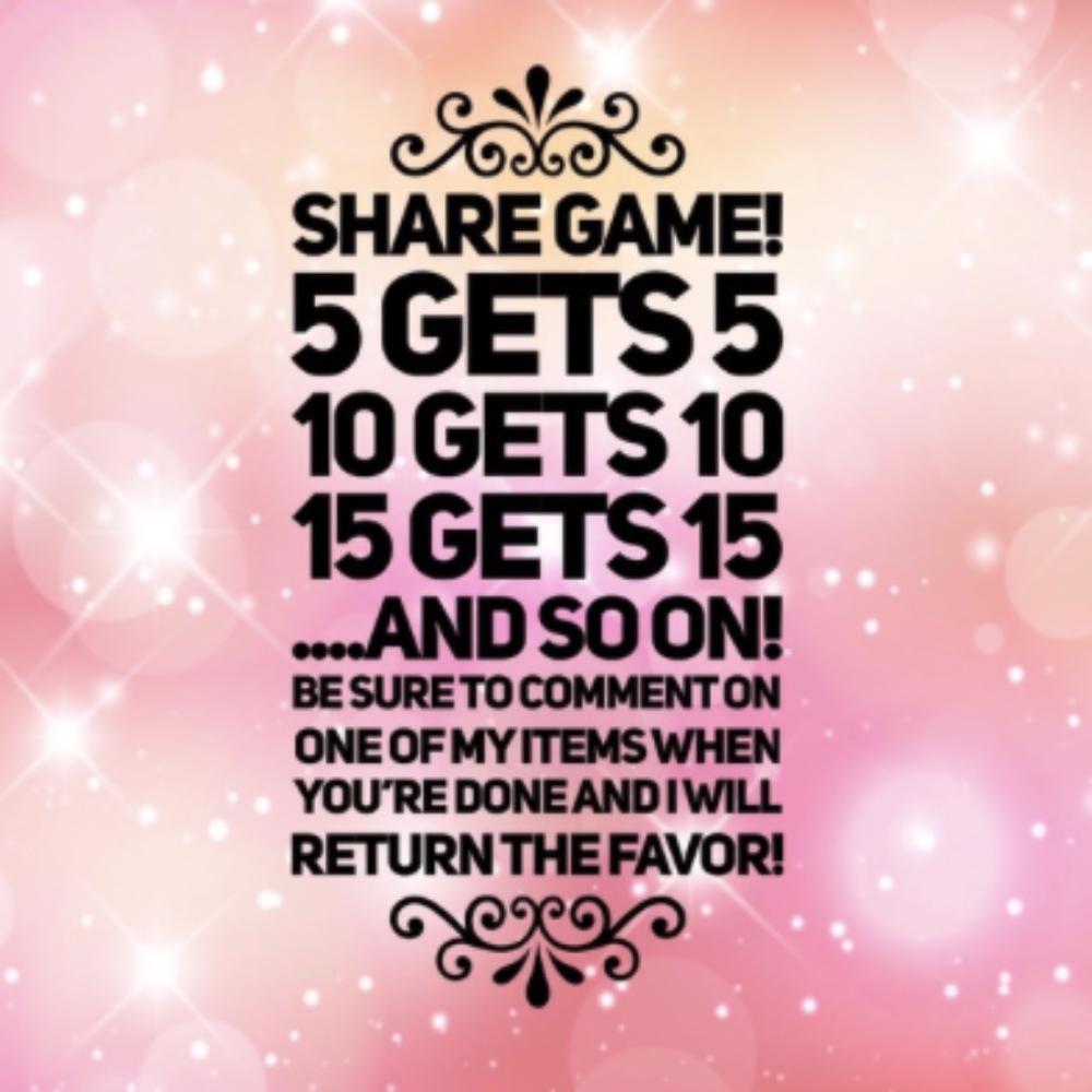 SHARING NOW!!! LIKE NEW SHARE GAME